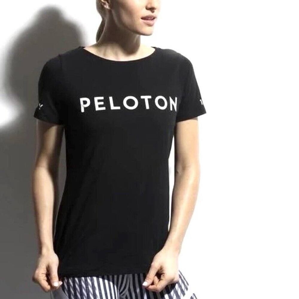 Peloton Century Club 100 Short Sleeve T Shirt Black Size Medium Unisex